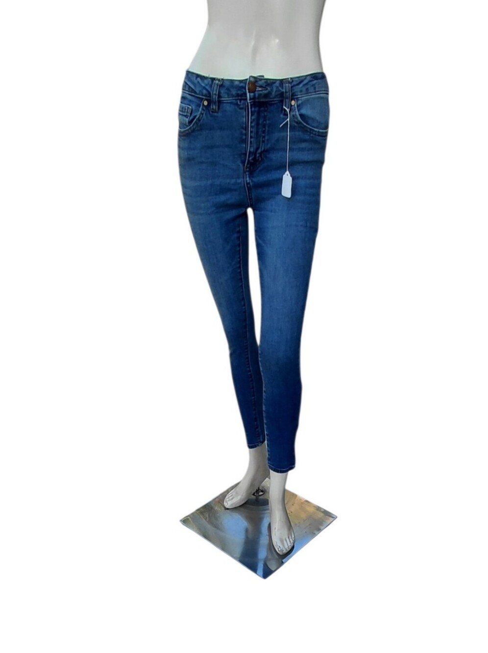 8626G..Women’s d.jeans Skinny Jeans Size 4, W25" 27" Inseam 9" Rise